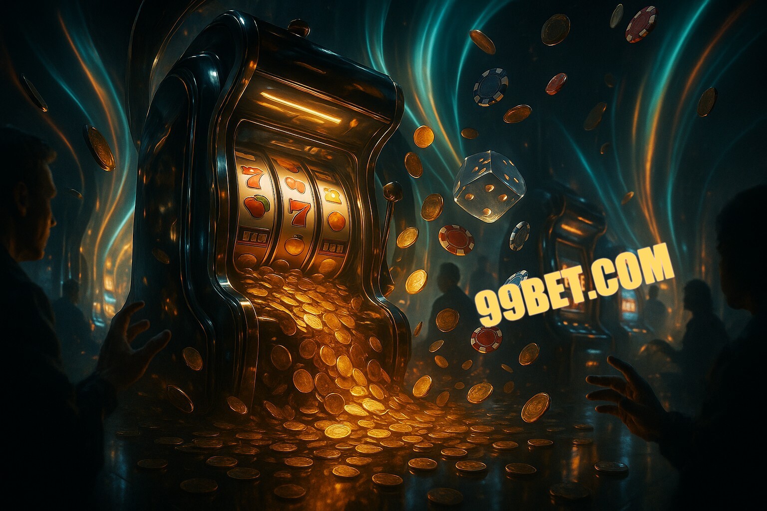 Diversos jogos de caça-níqueis